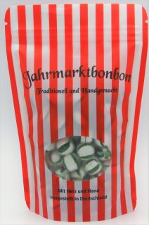 250 gr. Zuckerfrei Menthol Minze Bonbon von Jahrmarktbonbon