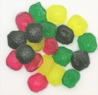 500 gr. Zuckerfreie Spezial Bonbon Mischung in Miniform im Nachfüllpack nur von Jahrmarktbonbon