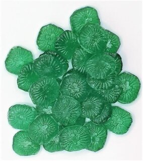 500 gr. Zuckerfreie Scharfe Minze mit einem Hauch Chili in Miniform Nachfüllpack von Jahrmarktbonbon