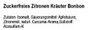 100 gr. Zitrone Kräuter-Bonbon Zuckerfrei