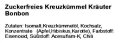 100 gr. Kreuzkümmel Kräuter-Bonbon Zuckerfrei