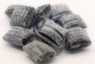 100 gr. Salz Lakritz Bonbon für Hals & Rachen von Jahrmarktbonbon