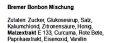 100 gr. Bremer Kräuter Bonbon Mischung aus Bonbons...