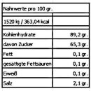 100 gr. Wild Kirsche Bonbon, gefüllt mit Brause von Jahrmarktbonbon