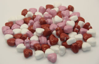Traubenzucker Herzen, Cupid Hard Candy Hearts 2,25 kg