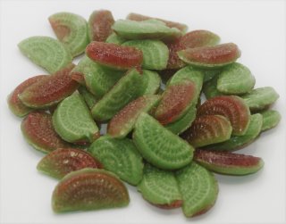 500 gr. Zuckerfreie Kiwi Erdbeere süss sauer nur von Jahrmarktbonbon