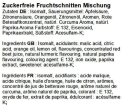 500 gr. Fruchtschnitten Bonbon MIX zuckerfrei