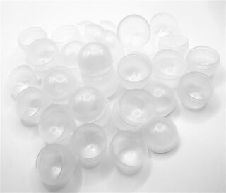 10 Leerkapseln zum Selbst Befüllen 35-30 mm verbunden für Kaugummi-und Warenautomaten