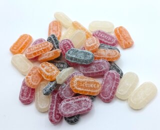 500 g. Eisbonbon Mischung mit Frucht und Menthol Geschmack  als Mischung