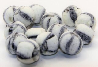 1 kg Salmiak Kugel Bonbon mit Salmi von Jahrmarktbonbon