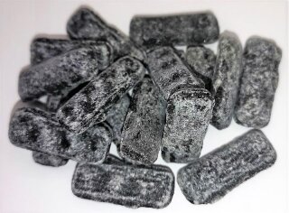 250 gr. Lakritz Stäbchen die Bonbon von Jahrmarktbonbon
