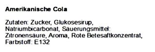 500 gr. Amerikanische Cola mit Brause von Jahrmarktbonbon