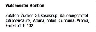 2,5 kg Waldmeister Bonbon von Jahrmarktbonbon